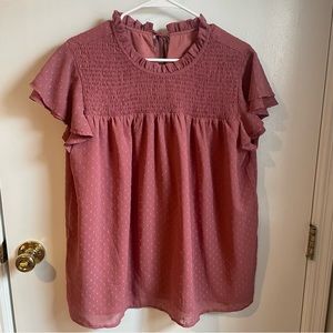 Women’s pink blouse